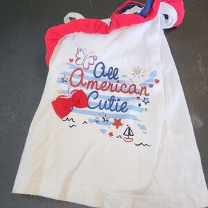 Macy's All American Cutie Kids Tank Top - White and Red